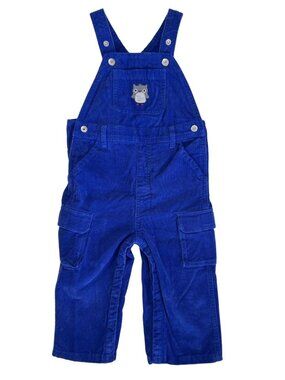 OshKosh B'Gosh Royal Blue Corduroy Overalls, 18-24mo